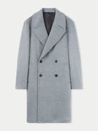 GOBI Mongolian Cashmere Double-Breasted Cashmere Coat for Men