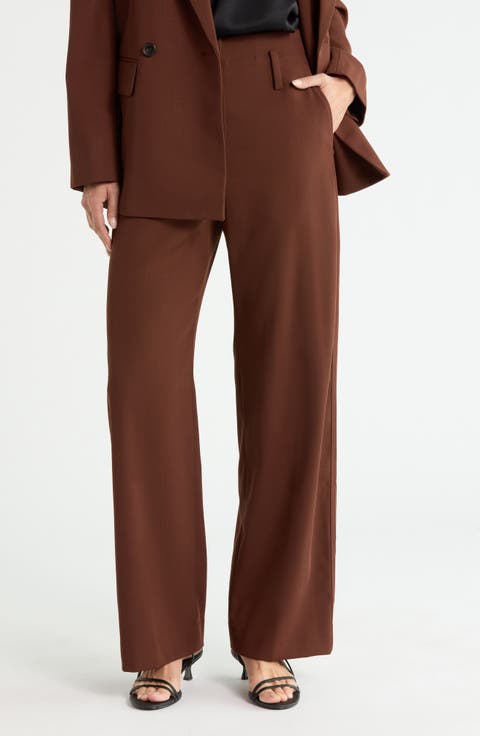 Liam High Waist Wide Leg Pants