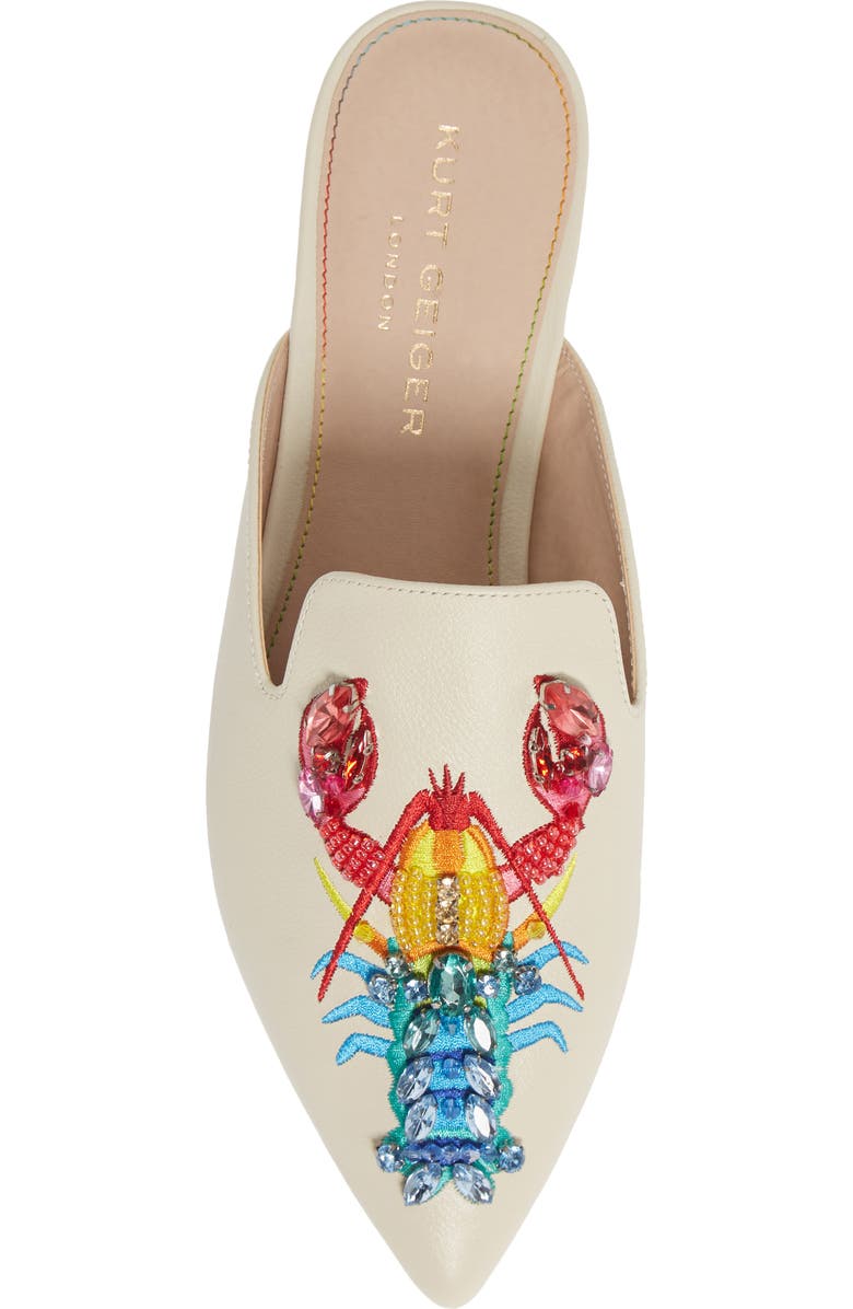 Kurt Geiger London Otter Pointed Toe Mule, Alternate, color,