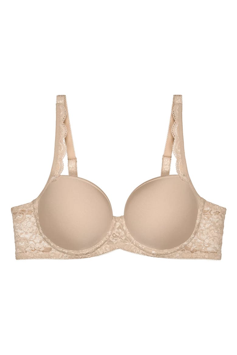 Amourette Wired Padded Bra, Main, color, SKIN