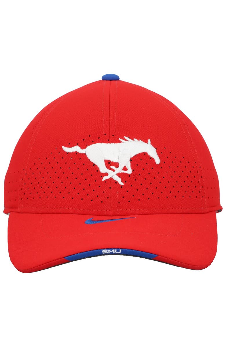 Nike Men's Nike Red SMU Mustangs 2022 Sideline Legacy91 Performance Adjustable Hat, Alternate, color,