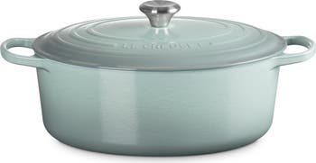 Signature 8-Quart Oval Enamel Cast Iron French/Dutch Oven Le Creuset