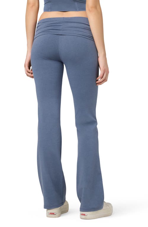Florence By Mills Fold Down Flare Pants In Grisaille