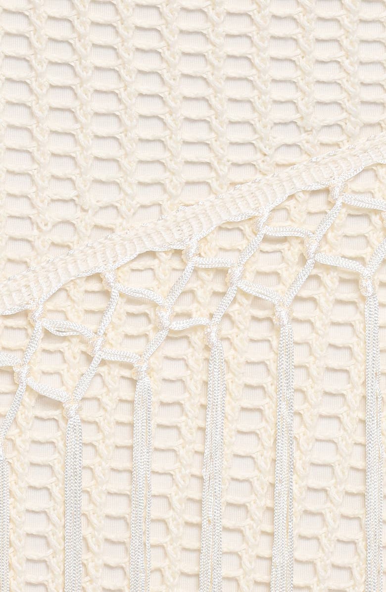 Petal & Pup Adella Open Stitch Sleeveless Midi Dress, Alternate, color, 