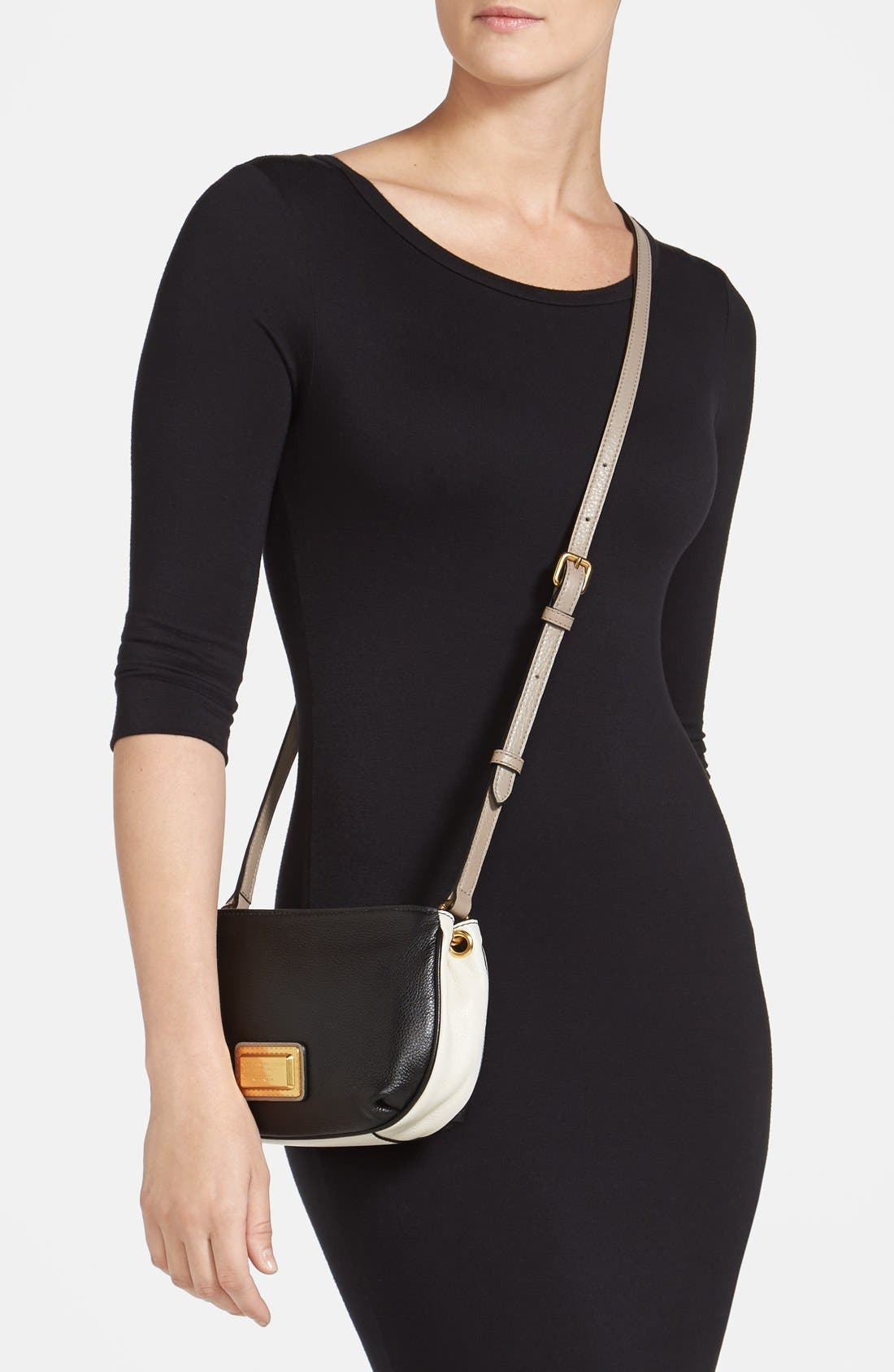 MARC BY MARC JACOBS 'Percy' Crossbody Bag, Alternate, color, BLACK MULTI