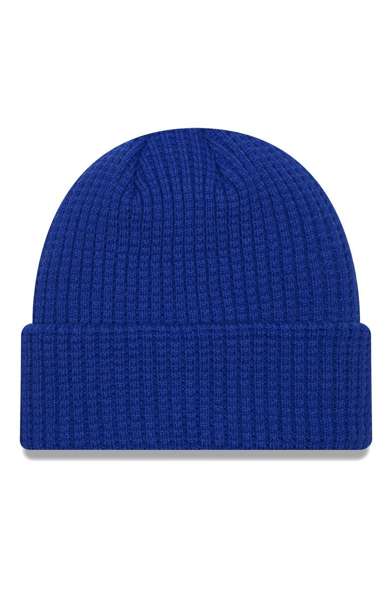 Men's New Era  Navy New England Patriots Historic Prime Cuffed Knit Hat, Alternate, color, Navy