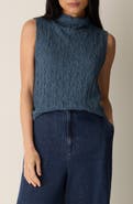 Eileen Fisher Textured Organic Cotton Blend Tank