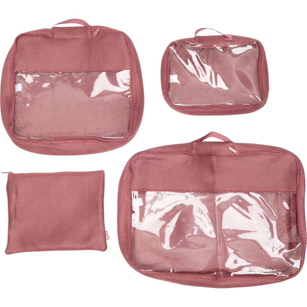 Mytagalongs Set Of 4 Packing Pods In Pink