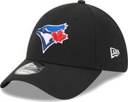 New Era Men's New Era Black Toronto Blue Jays Logo 39THIRTY Flex Hat