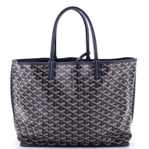 Anjou Reversible Tote Coated Canvas PM