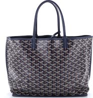 Pre-Owned Goyard Anjou Reversible Tote Coated Canvas PM