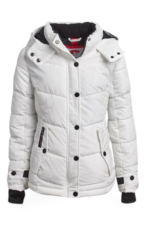 Girls' Quilted Heavyweight Winter Coat