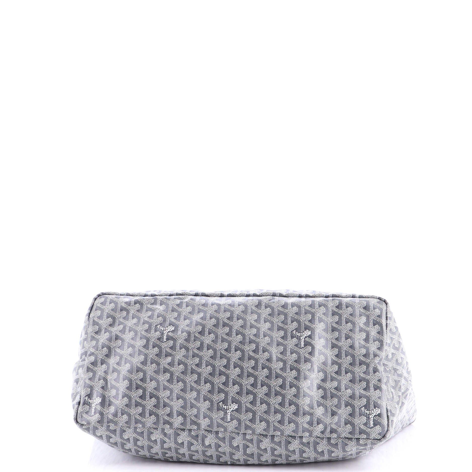 Pre-Owned Goyard Saint Louis Tote Coated Canvas GM, Alternate, color, Gray