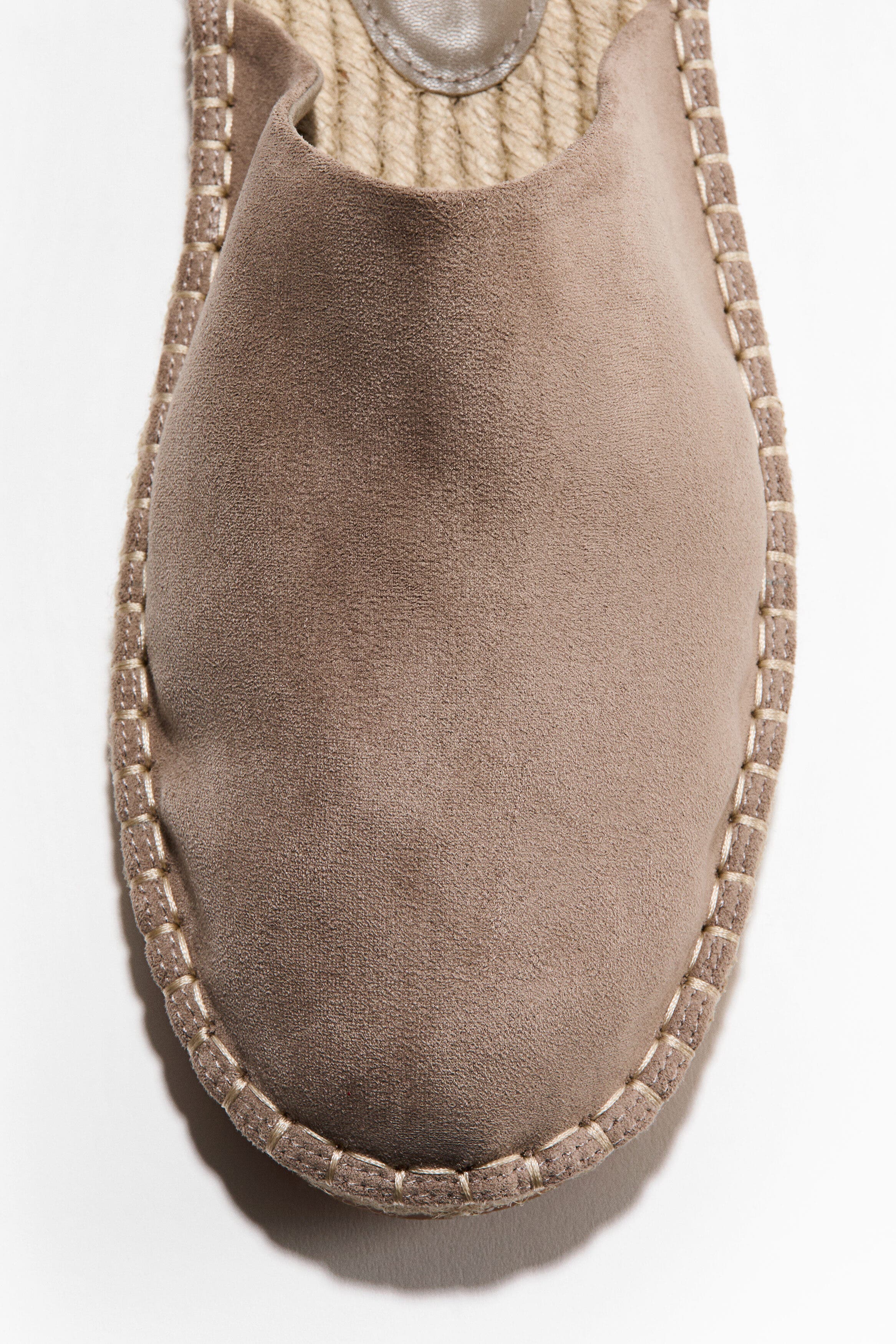 H&M Espadrille Mules, Alternate, color, Dark Beige