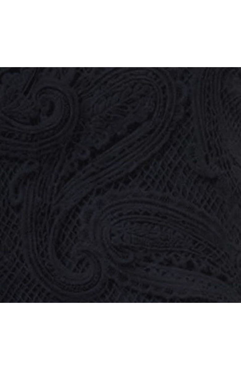 Lords of Harlech Crochet Paisley Womens Wool Wide-leg Pant, Alternate, color, Crochet Paisley Caviar