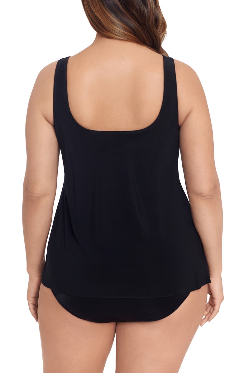 Miraclesuit<sup>®</sup> Illusionists Ursula Swim Top, Alternate, color, Black