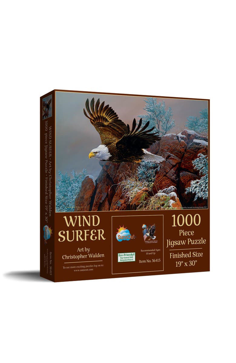 Sunsout Wind Surfer 1000 piece Jigsaw Puzzle for Adults, Main, color, Multicolor