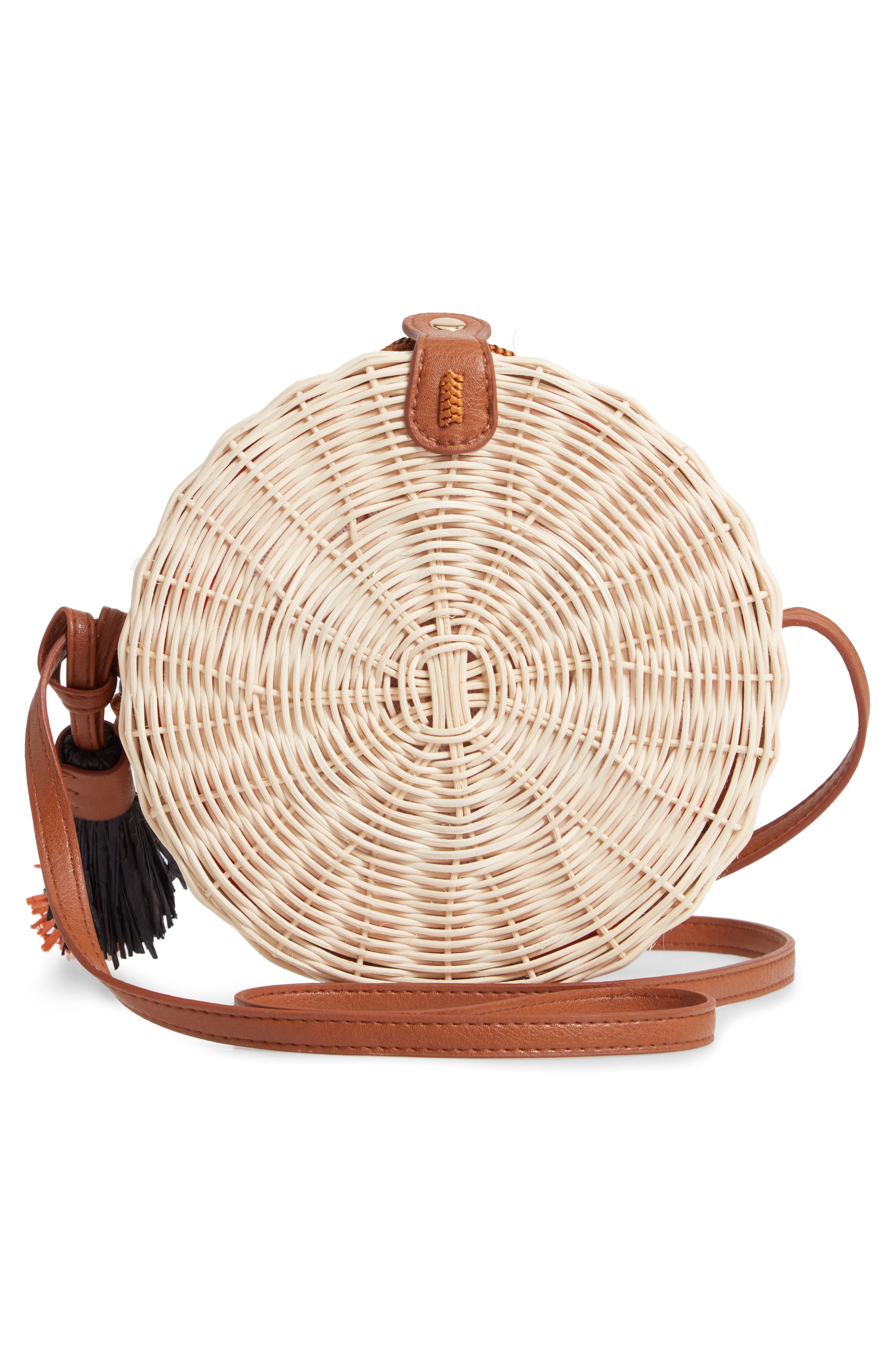 Wicker Canteen Bag, Alternate, color, LIGHT NATURAL