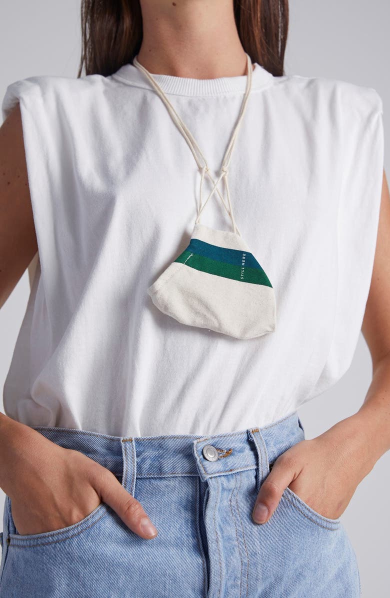 STILL HERE Adult Face Mask, Alternate, color,