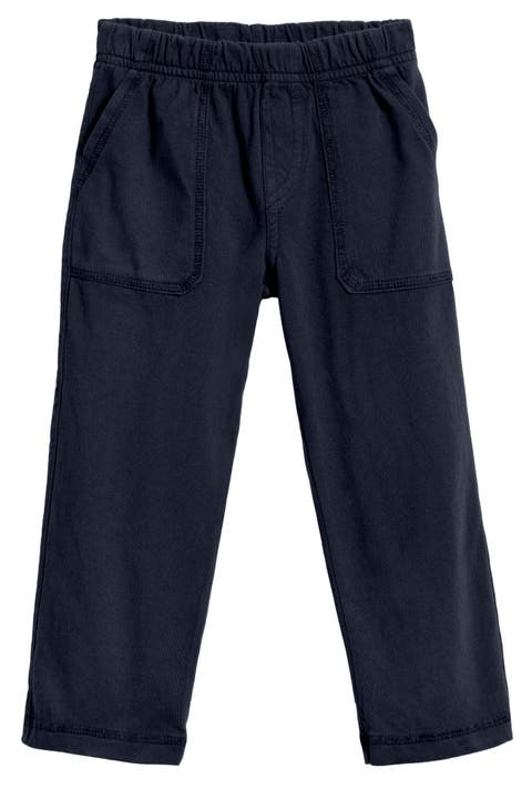 Boys Soft 100% Cotton 3-Pocket Jersey Pants