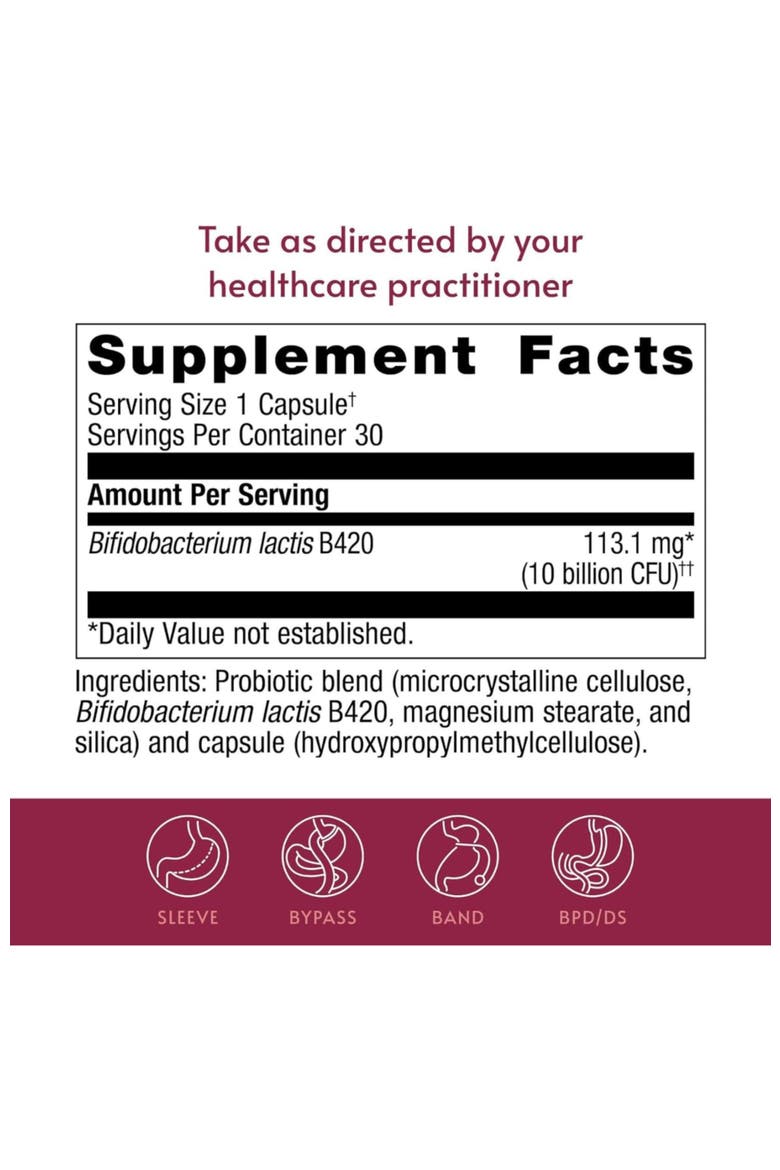 FloraVantage Control Probiotic Digestive Health Supplement 30 Count, Alternate, color, None