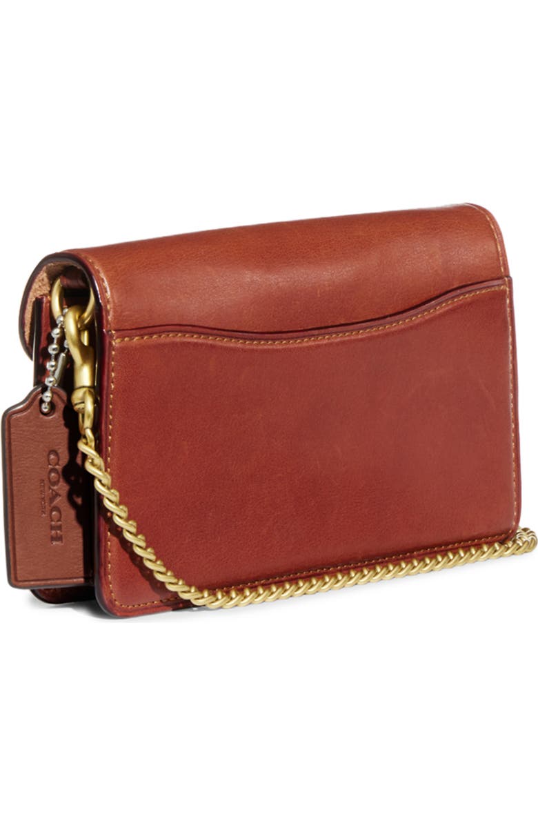 COACH Tabby Signature Coated Canvas & Leather Wristlet, Alternate, color,