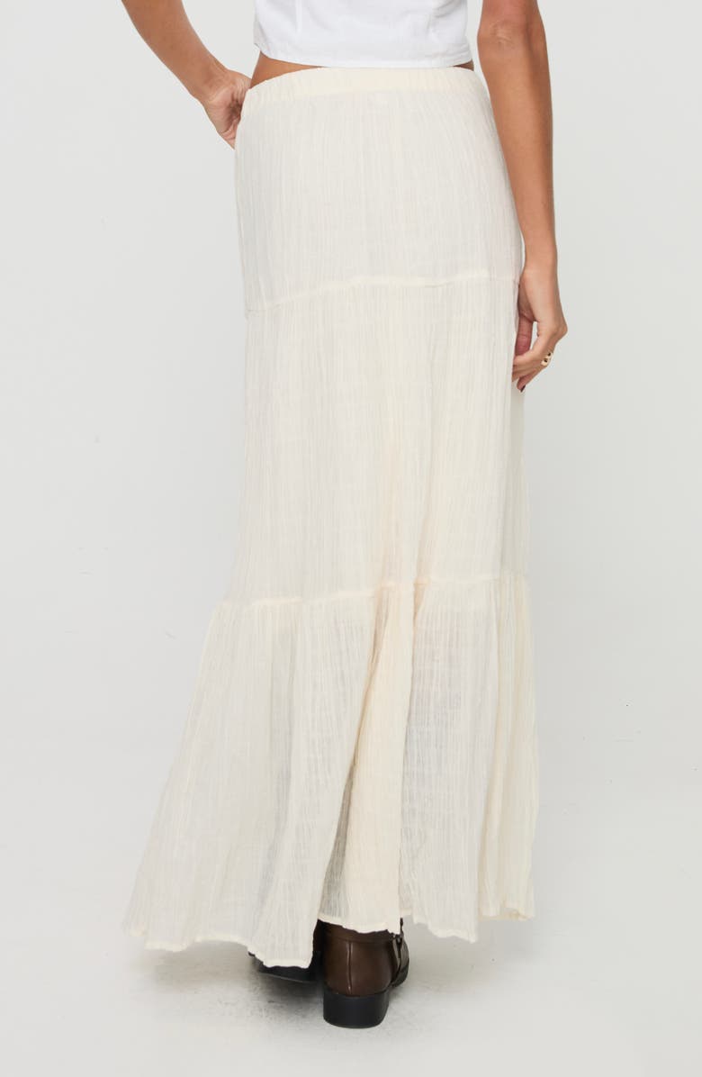 Pokey Stripe Sleeveless Cotton Maxi Dress