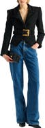 Balmain Belted tweed jacket