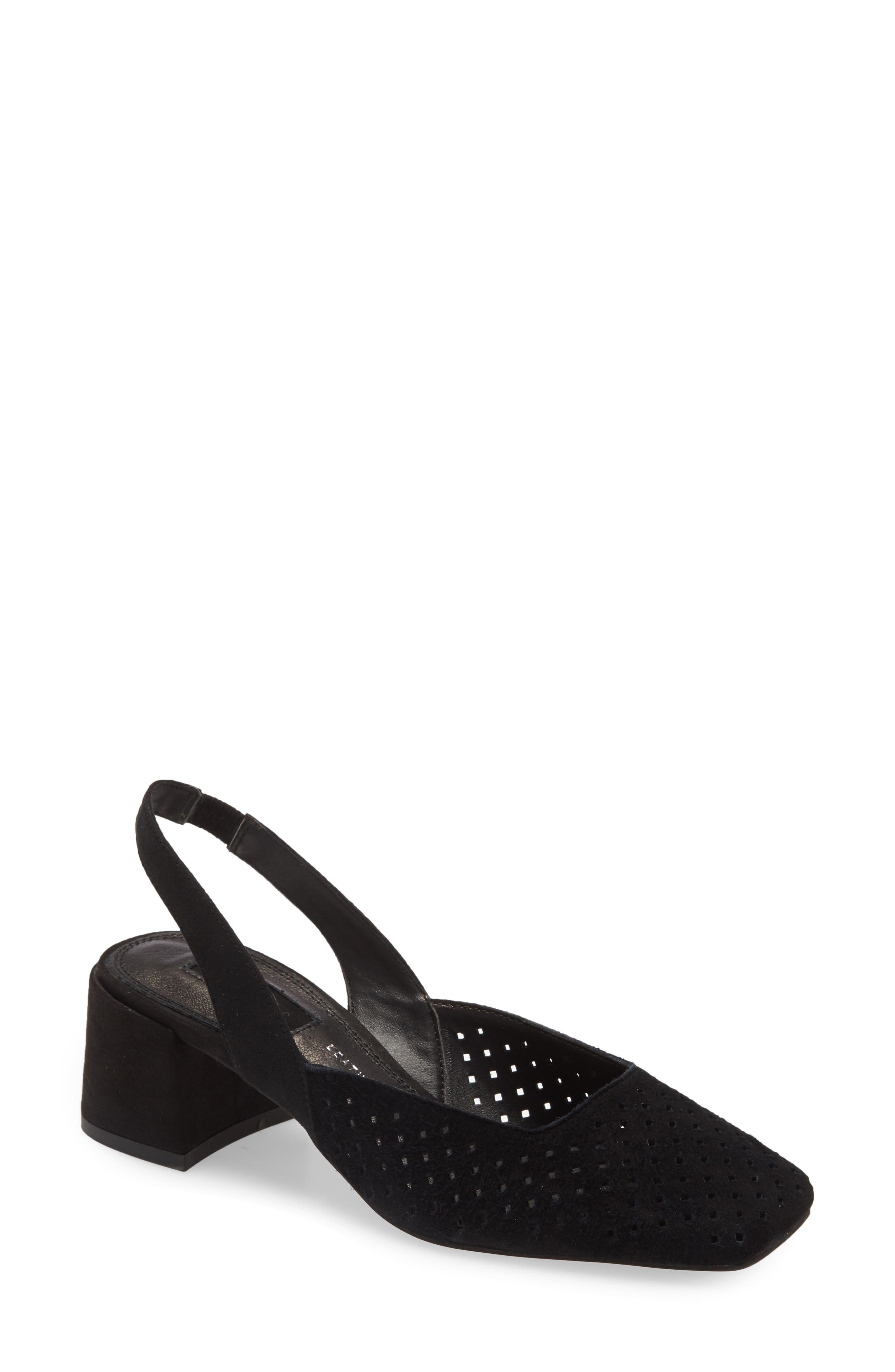 Topshop Joss Perforated Slingback Pump, Main, color, 