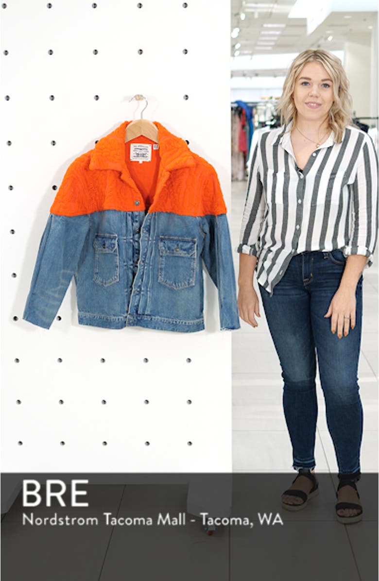 Native Mixed Media Trucker Jacket, sales video thumbnail