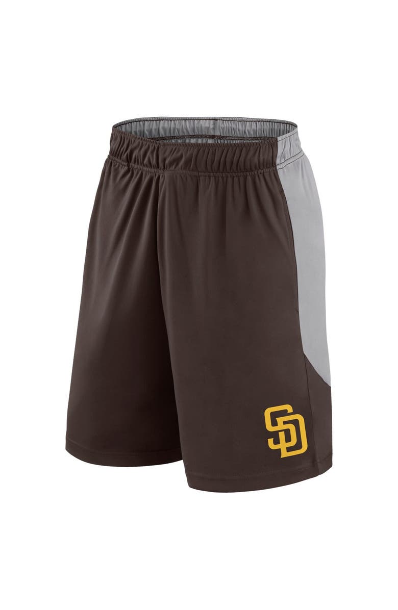 FANATICS Men's Fanatics Brown/Gray San Diego Padres Go Hard Shorts, Alternate, color, 