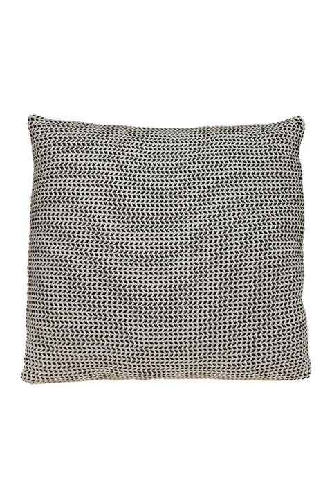 Willow Transitional Beige/Cream Throw Pillow