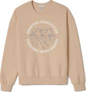 Brixton Open Road Cotton Graphic Sweatshirt