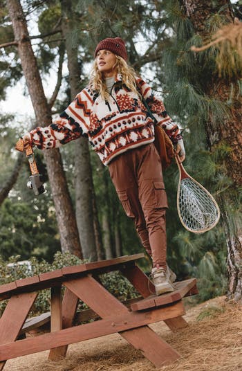 【Free People】フリース スノー プルオーバー Free People FP Movement Rocky Ridge Fleece Pullover | Nordstrom