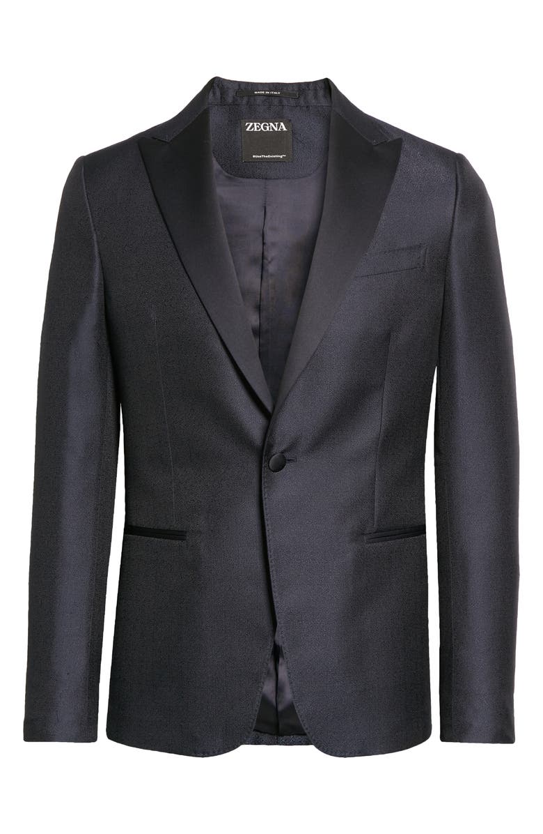 ZEGNA Textured Dinner Jacket, Alternate, color, 