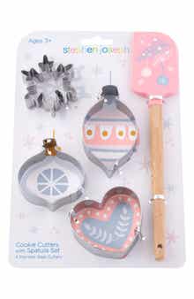 Stephen Joseph Kids' Holiday Cookie Cutter & Spatula Set