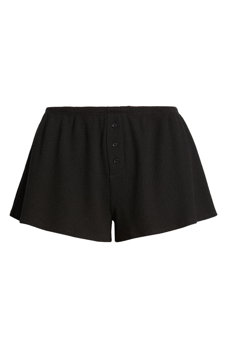 Florence by Mills Micro Thermal Baby Button Shorts, Alternate, color, 