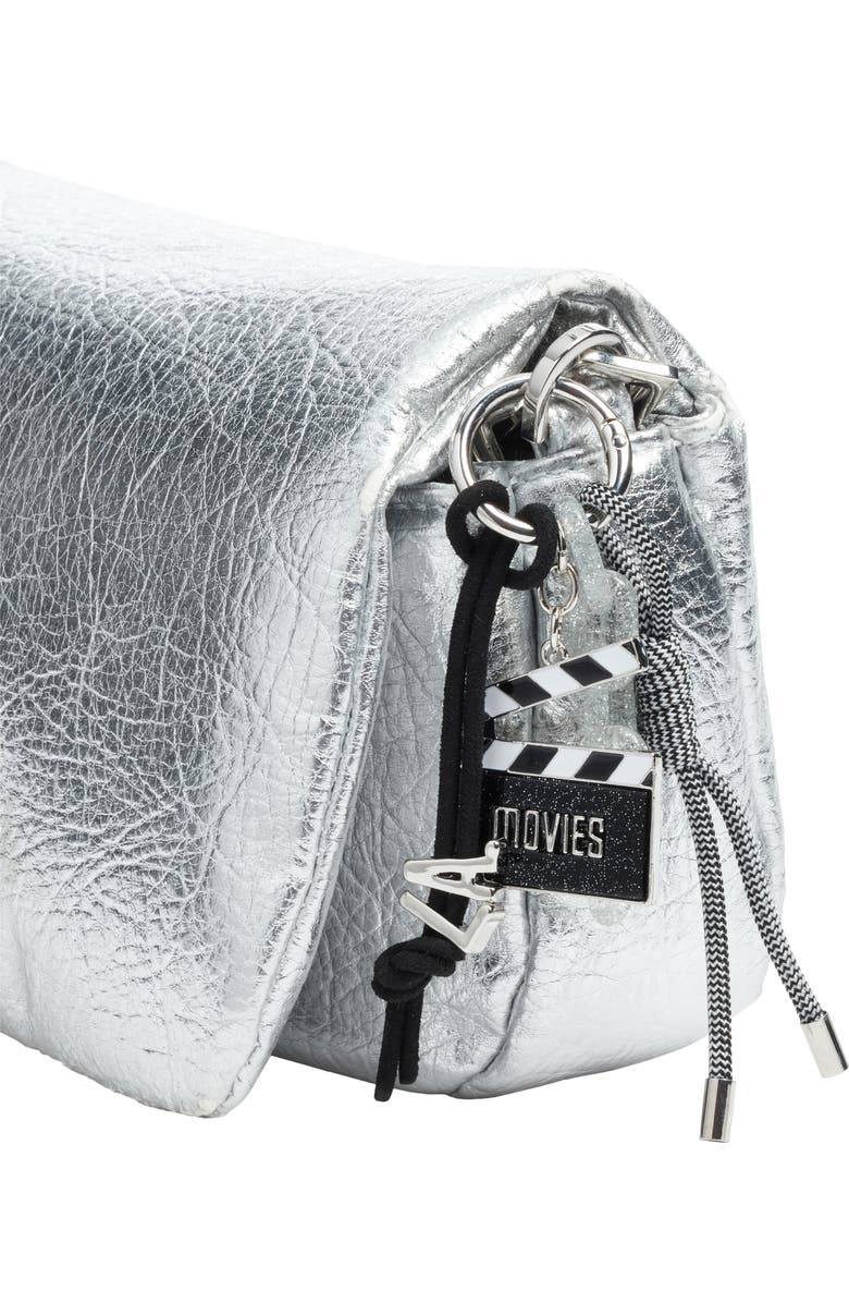 Chelsea28 LA Travel Bag Charm, Alternate, color, Black Multi- Silver