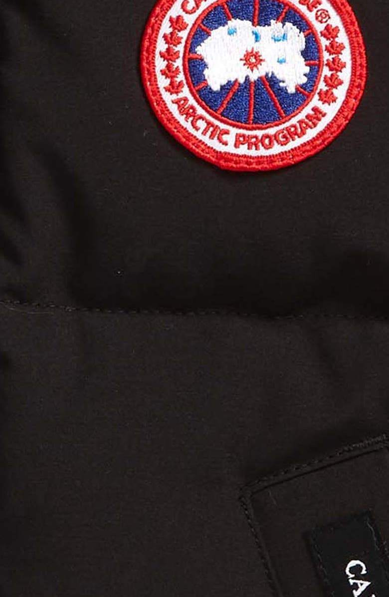 Canada Goose 'Vanier' Down Vest, Alternate, color, Black