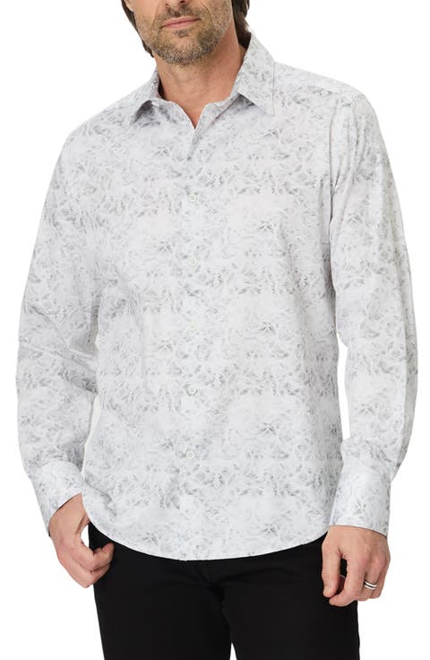Culloden Print Stretch Cotton Shirt