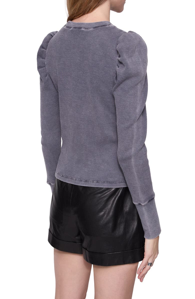 Rebecca Minkoff Astrid Waffle Stitch Cotton Blend Pullover, Alternate, color, 