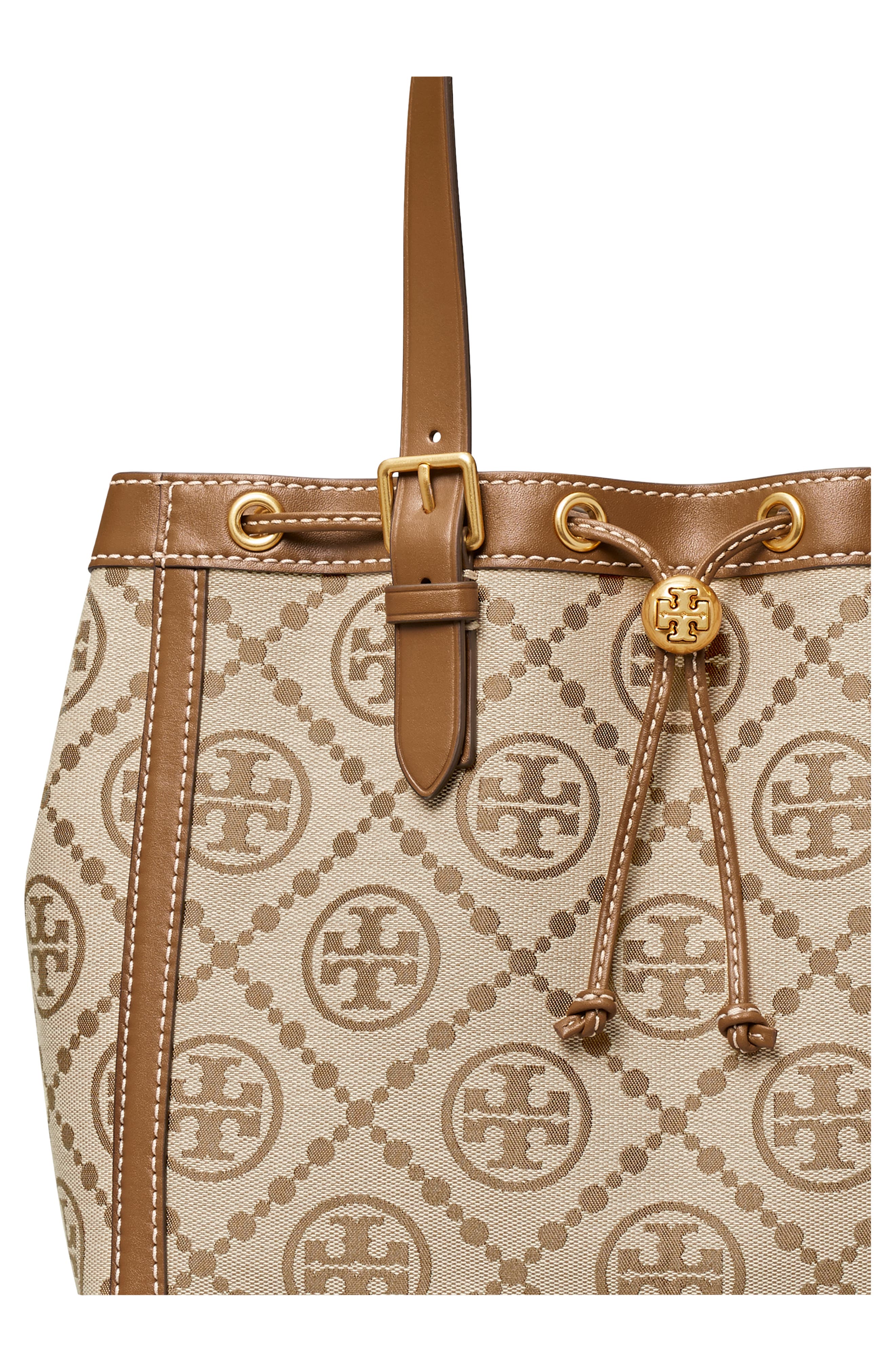 Tory Burch Small T Monogram Jacquard Tote, Alternate, color, 