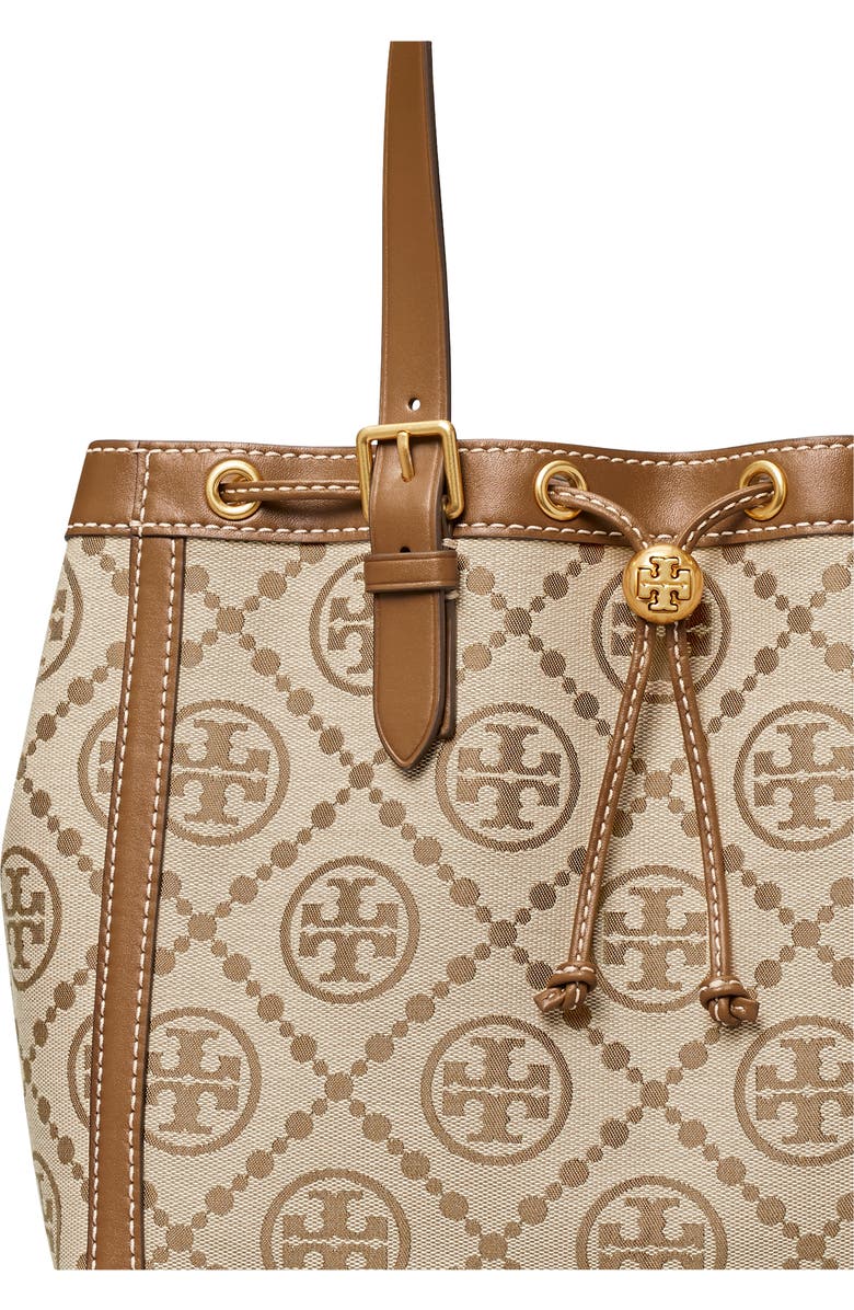Tory Burch Small T Monogram Jacquard Tote, Alternate, color,