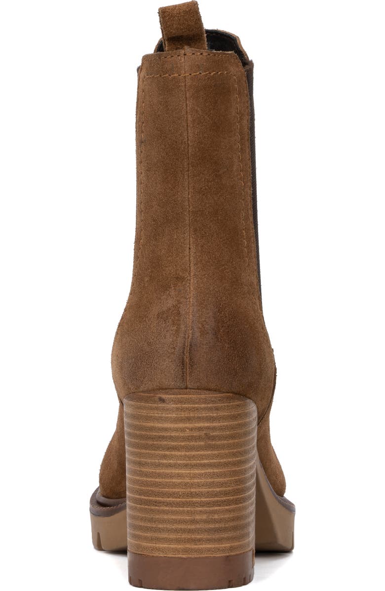 VINTAGE FOUNDRY Penelope Leather Bootie, Alternate, color, Cognac