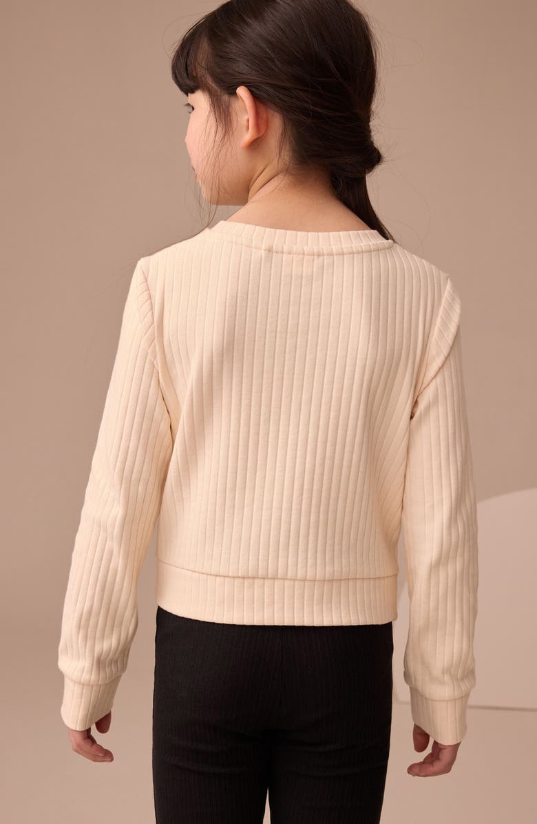 NEXT Kids' Assorted 2-Pack Twist Front Stretch Cotton Rib Tops, Alternate, color, Multi