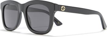 52mm Square Sunglasses