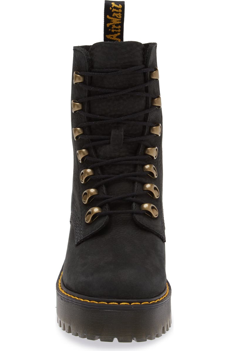 Dr. Martens Leona Combat Boot, Alternate, color,