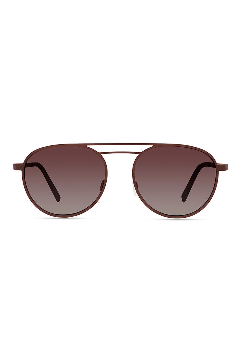 Aviator Sunglasses, Main, color, BROWN