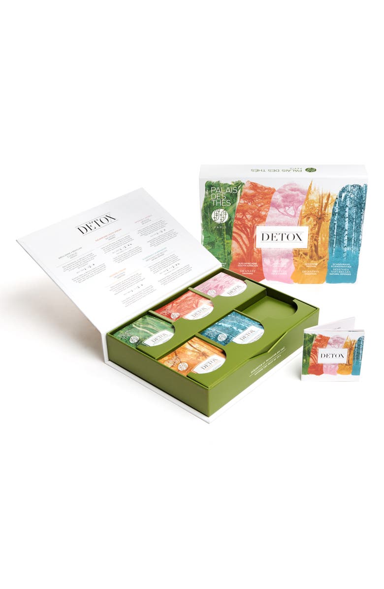 Palais des Thés Miniature Detox Teas Assortment, Main, color, 