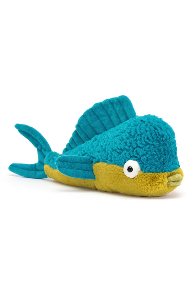 Jellycat Delano Dorado Fish Stuffed Animal, Main, color, 